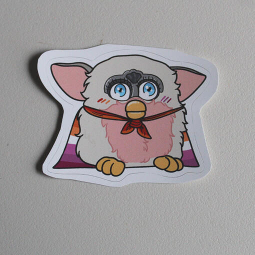 Lesbian Pride Furby