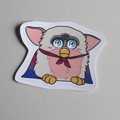 Bi Pride Furby